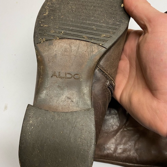 Aldo brown leather boots - Picture 4 of 4